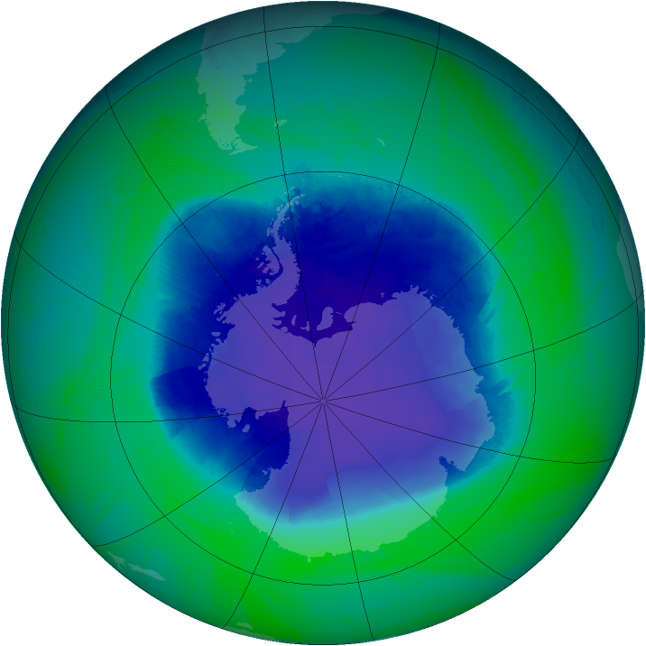 Ozone Map 2008-11-21